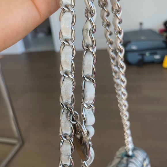 Authentic Chanel Graffiti Bag (purchased from Saks). - Picture 6 of 16